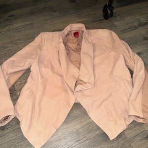 G.I.L.I. Pink Asymmetrical Blazer Jacket